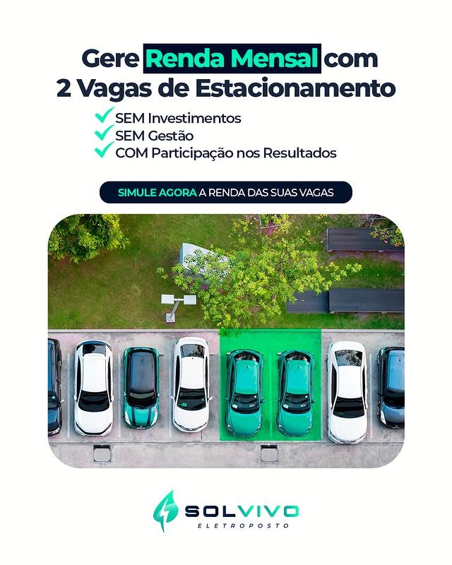 Gere renda mensal com vagas